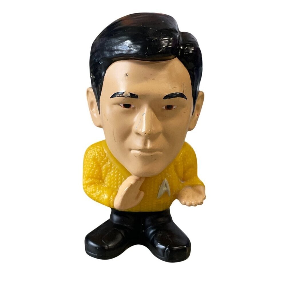 Star Trek Sulu plastic 3" figure Burger King toy 2009‎ Animated